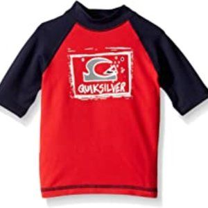 Quiksilver Boys' Big Bubble Dream Ss Rashguard